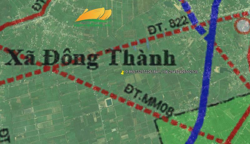 27.404.01 23913m2 đất lúa 2 mặt tiền kênh